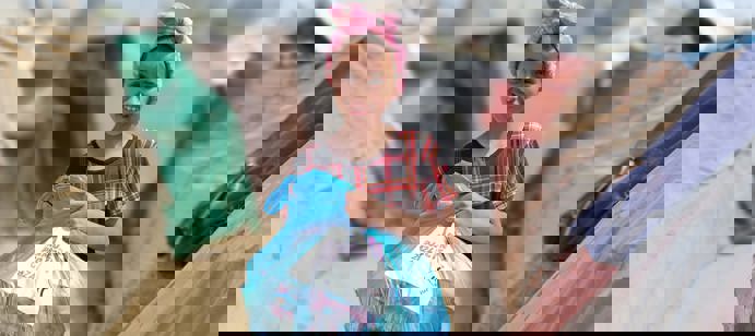 We distributed 8,529 food parcels in the final 10 days of Ramadan. 