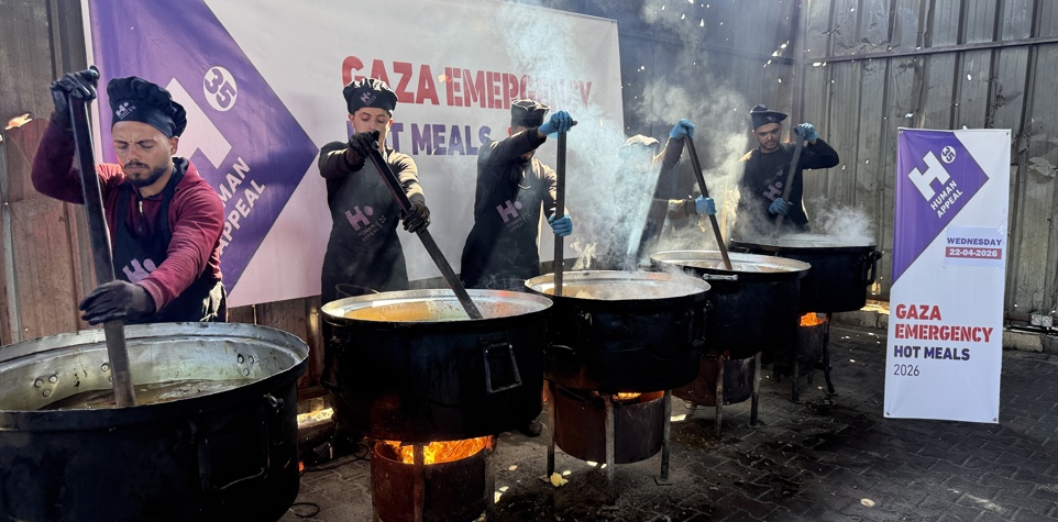 Gaza hot meals
