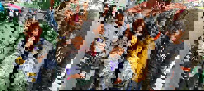 Day 6 - On the sixth day of Ramadan, we distributed 11,500 hot iftar meals and 350 food parcels to displaced families in the North and Middle Area of Gaza.