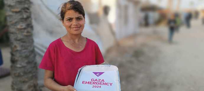 We distributed 333,120 hot meals in the final 10 days of Ramadan.