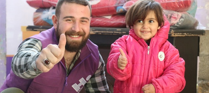 Your support allowed us to provide winter clothing to displaced families struggling to stay warm in Gaza.