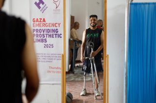Prosthetics for the injured in Gaza