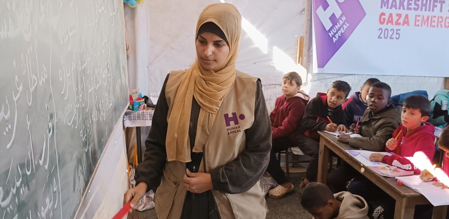 Gaza Make-Shift School