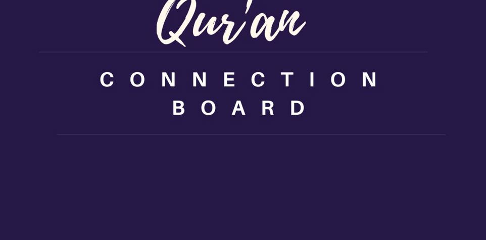 The Qur'an Connection Board